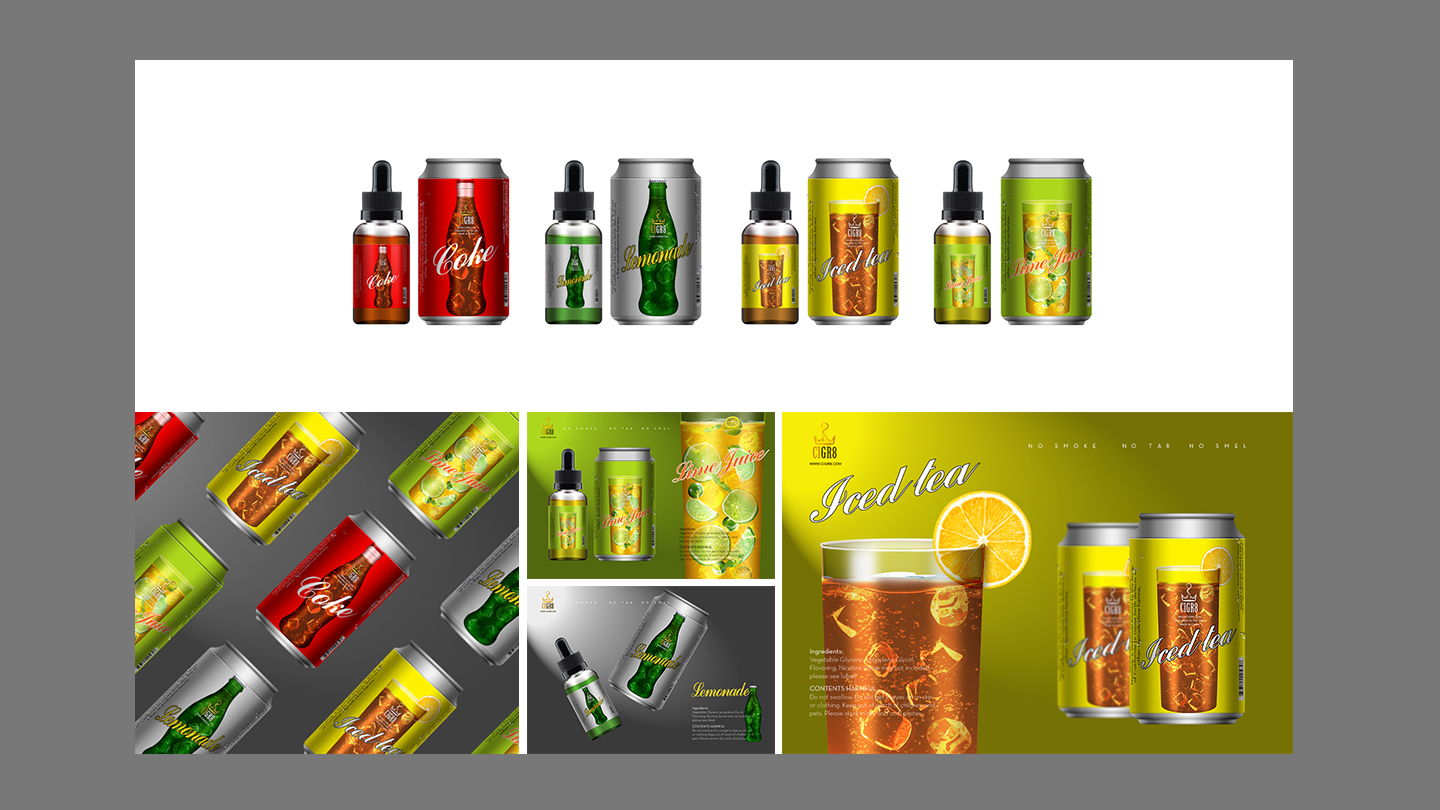 設計一個電子霧化器logo多少錢？設計一套電子霧化器VI多少錢？