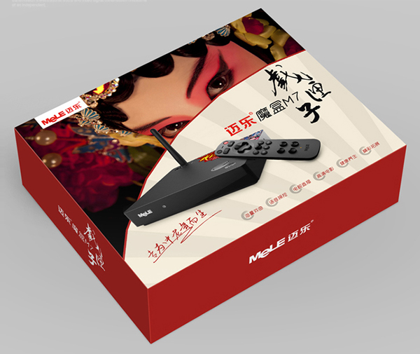 邁樂魔盒戲匣子國風包裝設計